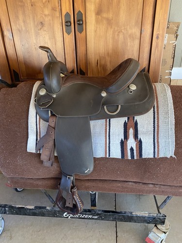 Brown wintec western - western, saddle